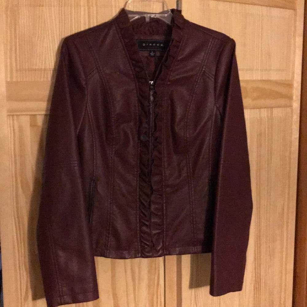 Giacca pleather jacket